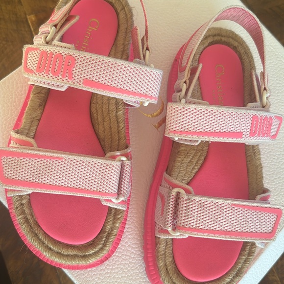 Dior TECHNICAL KNIT Dioract sandals 36 - Picture 7 of 10